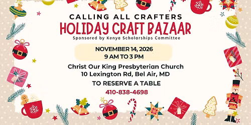 Holiday Craft Bazaar