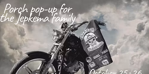 Charity Porch Pop-up for the Jepkema family