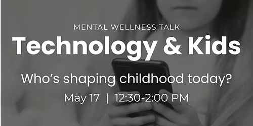 Technology and Kids:  Who's shaping childhood today?