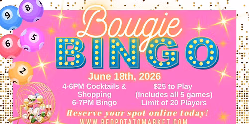 Bougie Bingo & Double Loyalty Points ALL DAY