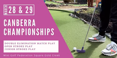 Canberra Championships 2026 - Mini Golf Federation Square 