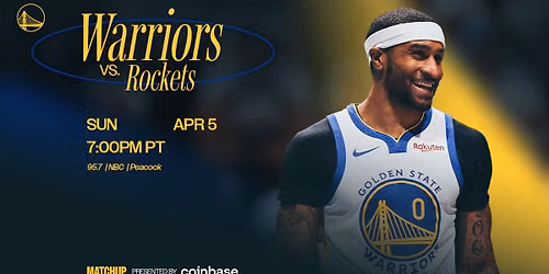 Houston Rockets at Golden State Warriors Tickets