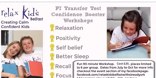 SEAG Transfer exam confidence booster group session