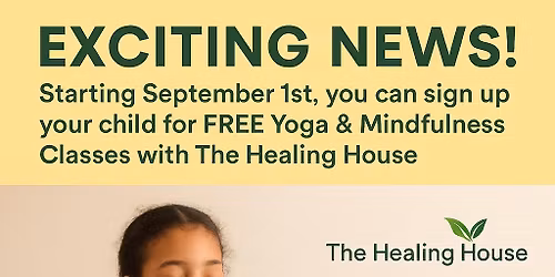 Free Youth and Teen Yoga Classes -2\/22\/26