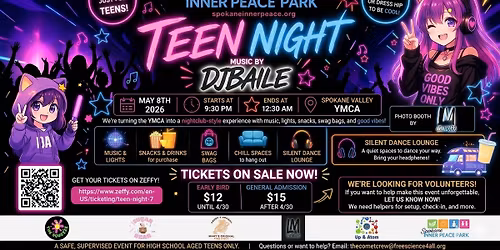 TEEN NIGHT! With DjBaile!