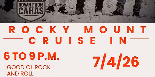 Down From Cahas Live at The Rocky Mount Cruise In