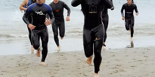 Minehead Triathlon Acclimatisation Swim Session and Transition Walk Through