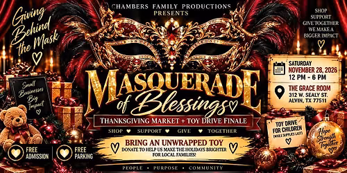 Masquerade of Blessings: Giving Behind The Mask