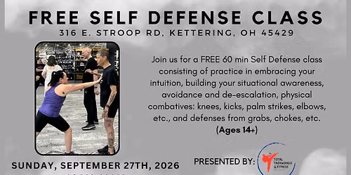 FREE Self Defense Class! Led By Total Taekwondo and Fitness | Hosted by Roderer Shoe Center