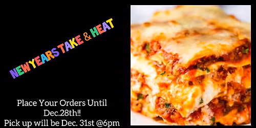 KATTS ANNUAL NEW YEARS LASAGNE & BISCUITS & GRAVY