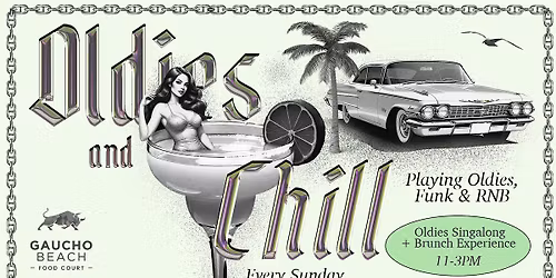 Oldies & Chill - Brunch By The Beach - Oldies, RnB, Funk (Mar 1st)