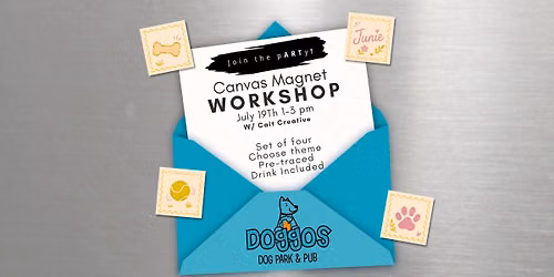 Magnet Painting Craft at Doggos 
