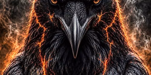 Low flying crow + Rapture\u2026 rock the plough ,Hollym 