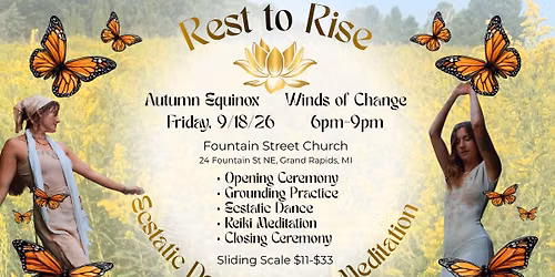 Rest to Rise : Ecstatic Dance & Reiki Meditation 