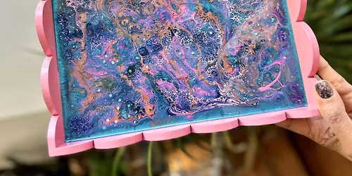 MOTHER\u2019S DAY RESIN POURING ART WORKSHOP