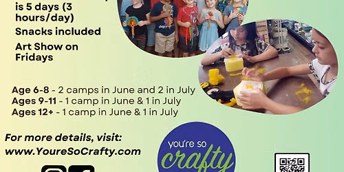 Summer Art Camp - ages 12+