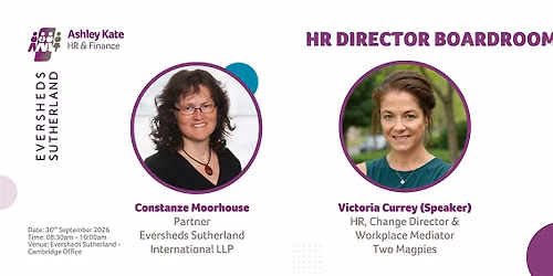 HR Director Boardroom (Face to Face - 30th September)