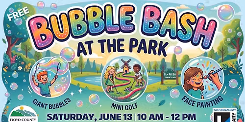 Bubble Bash at the Park