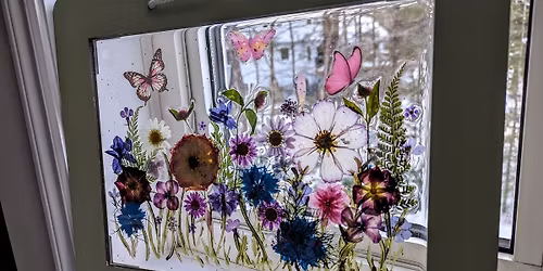 Resin-Pour Pressed Flower  Workshop