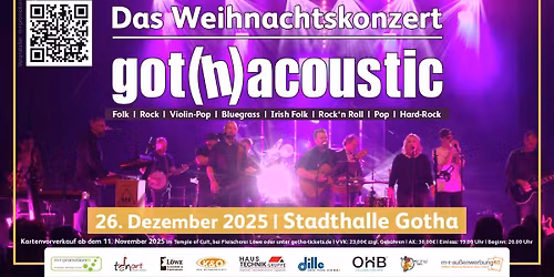 Got(h)acoustic - Weihnachtskonzert 2025