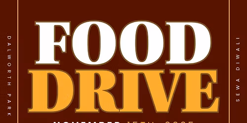 Thanksgiving Food Drive 