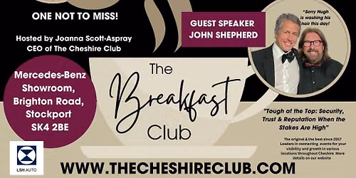 STOCKPORT: THE BREAKFAST CLUB - SEPT