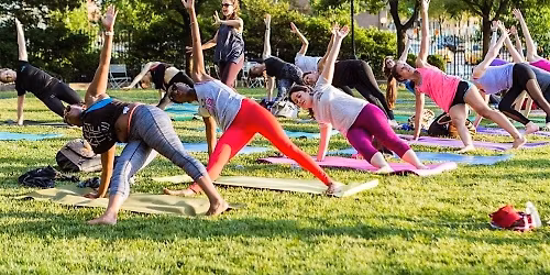 FREE Mimosas and Pilates class w\/ Dejah Allen @Fabletics Classen Curve
