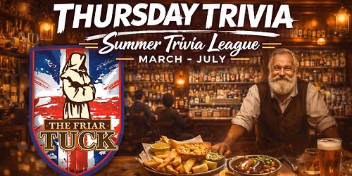 Puzzles' Trivia League @ The Friar Tuck