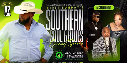 Jeter Jones and Friends Blues Concert at Ground Zero Biloxi