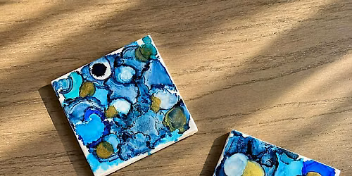 Craft Club at The Glass Jug: Alcohol Ink Coasters