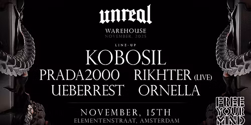 Unreal x FYM Warehouse Elementenstraat