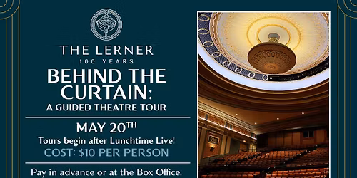 Behind the Curtain: A Guided Theatre Tour