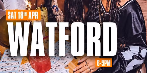 Old Skool Bingo Sat 18th April Watford