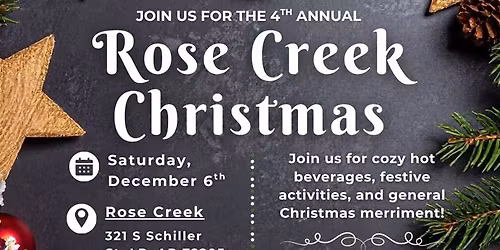 4th annual Rose Creek Christmas