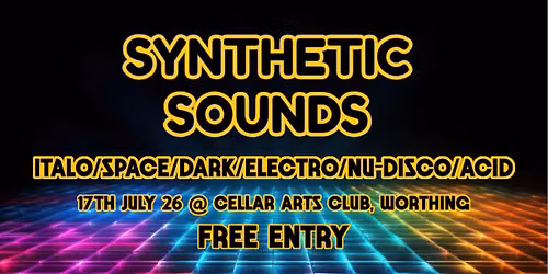 Synthetic Sounds - Italo\/Space\/Dark\/Electro\/Nu-Disco\/Acid