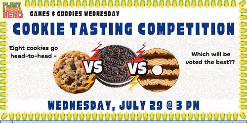 Cookie Tasting Competition