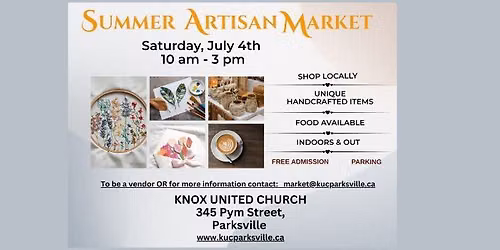 Summer Artisan Market
