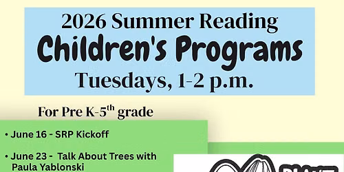 Summer Reading Children's Programs
