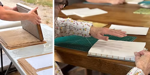 Handmade Paper & Bookbinding with Cina Canada