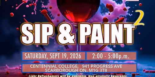 SAOGA Canada proudly presents Sip & Paint 2!