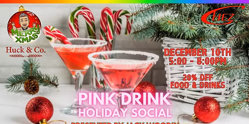 Pink Drink Holiday Social \ud83c\udf84