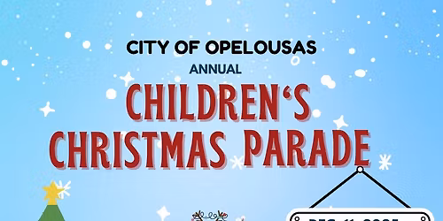Opelousas Children's Christmas Parade 