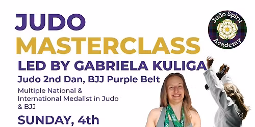 Gabriela Kuliga Judo masterclass
