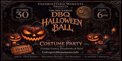 The 3rd Annual DBQ Halloween Ball