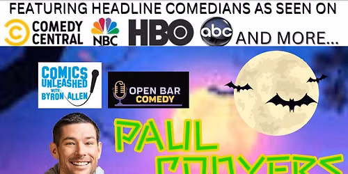 COMEDIAN PAUL CONYERS AT KRACKPOTS COMEDY CLUB, MASSILLON