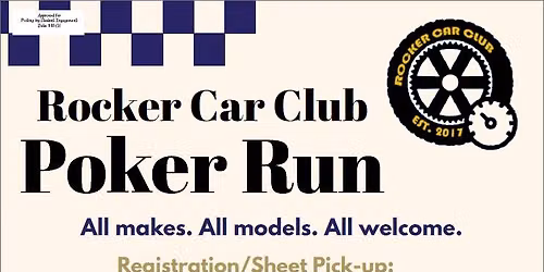 Rocker Car Club Poker Run