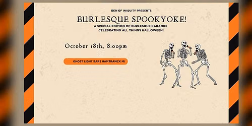 Burlesque Spookyoke at Ghost Light