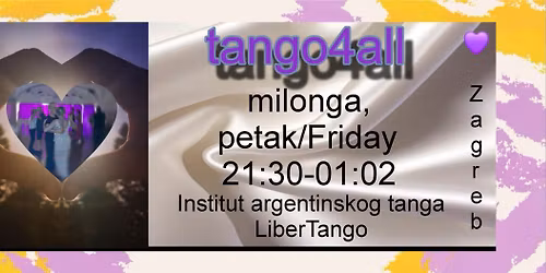 Milonga tango4all, Zagreb