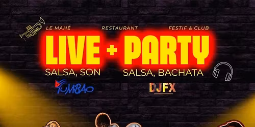 \ud83c\udfbaConcert Live \ud83c\udde8\ud83c\uddfa avec TUMBAO 974 & Soir\u00e9e Salsa Bachata avec DJ FX \ud83c\udfa7 Au Mah\u00e9 Club \ud83d\udc83\ud83c\udffb\ud83d\udd7a\ud83c\udffb\ud83d\udd25