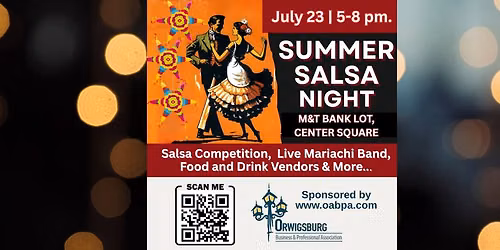 Orwigsburg Summer Salsa Night